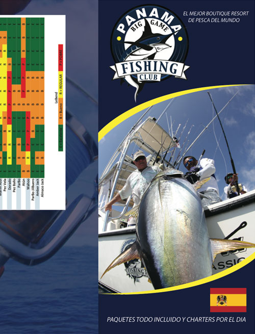 Panama Big Game Fishing Brochure Spanish