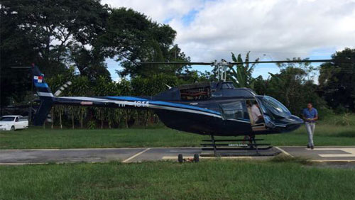 Helicopter transportation in Panama