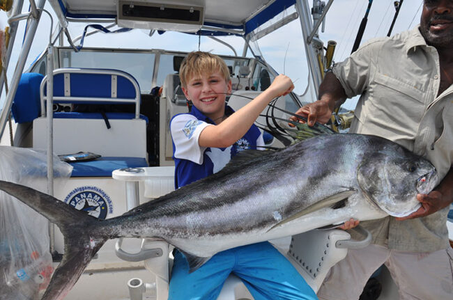 Kids Club Tuna fishing in Panama